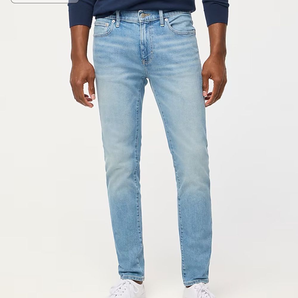 J Crew‎ Slim-fit jean in signature flex Light Denim Blue 30X30 NWT in packaging